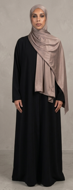 Hijab Jersey Premium Luxe - Taupe